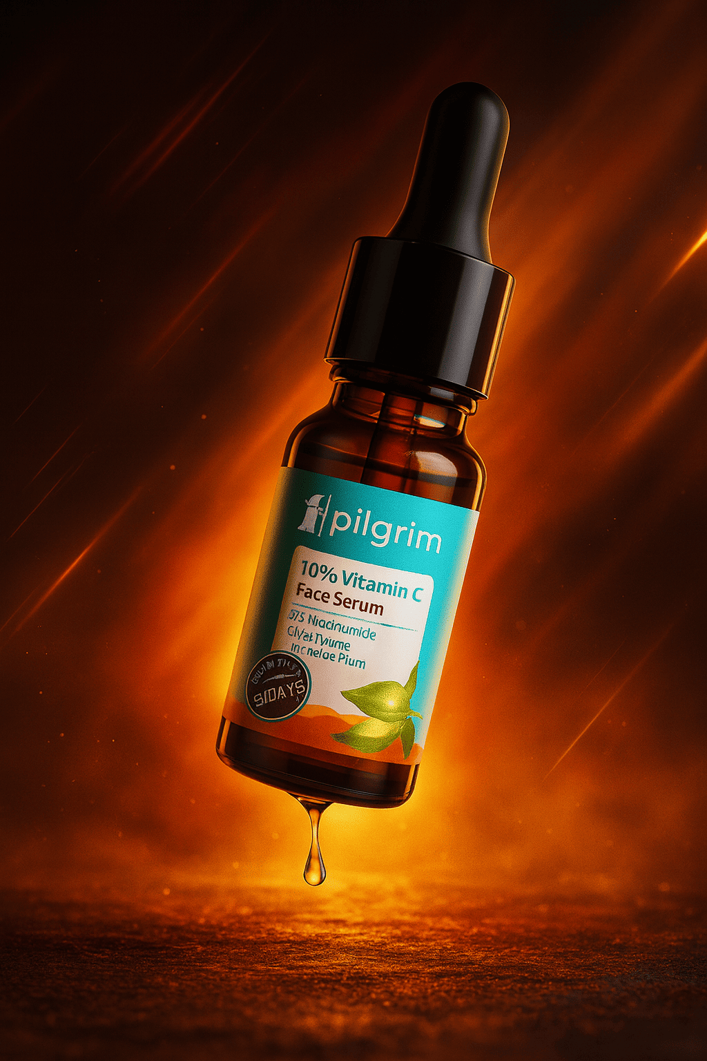 Pilgrim 10% Vitamin C Face Serum For Daily Brightness 10 ml | Face serum for glowing skin