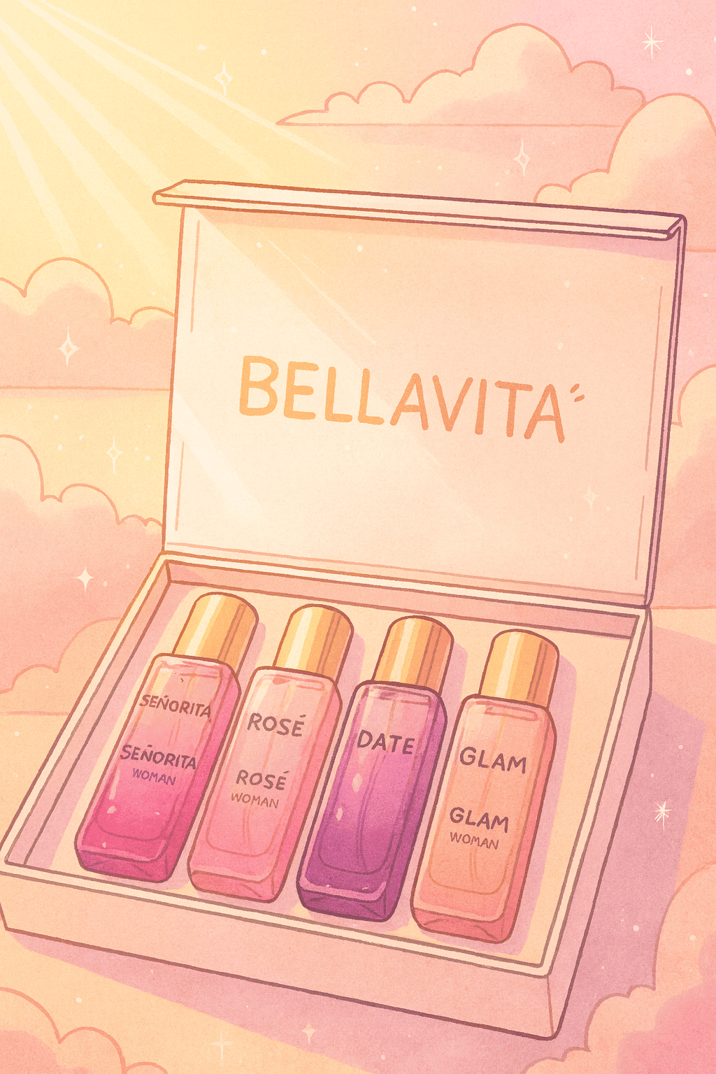 Bella Vita Luxury Perfume Set for Women
