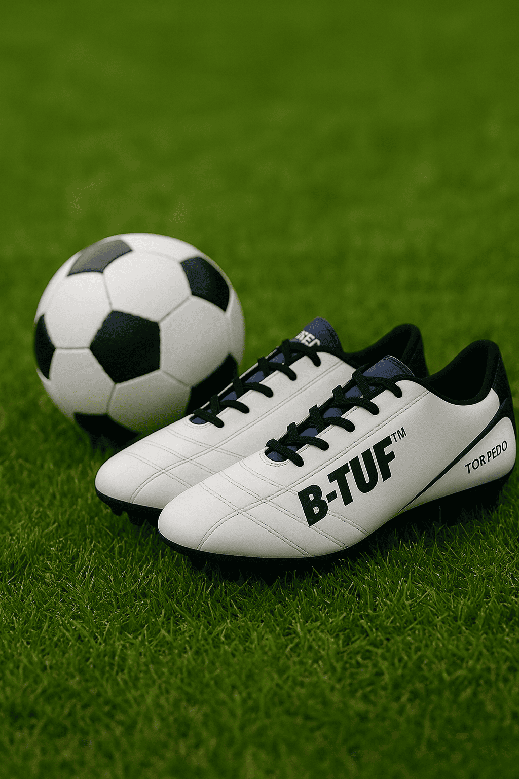 B-TUF Torpedo Football Shoes Stud Boot
